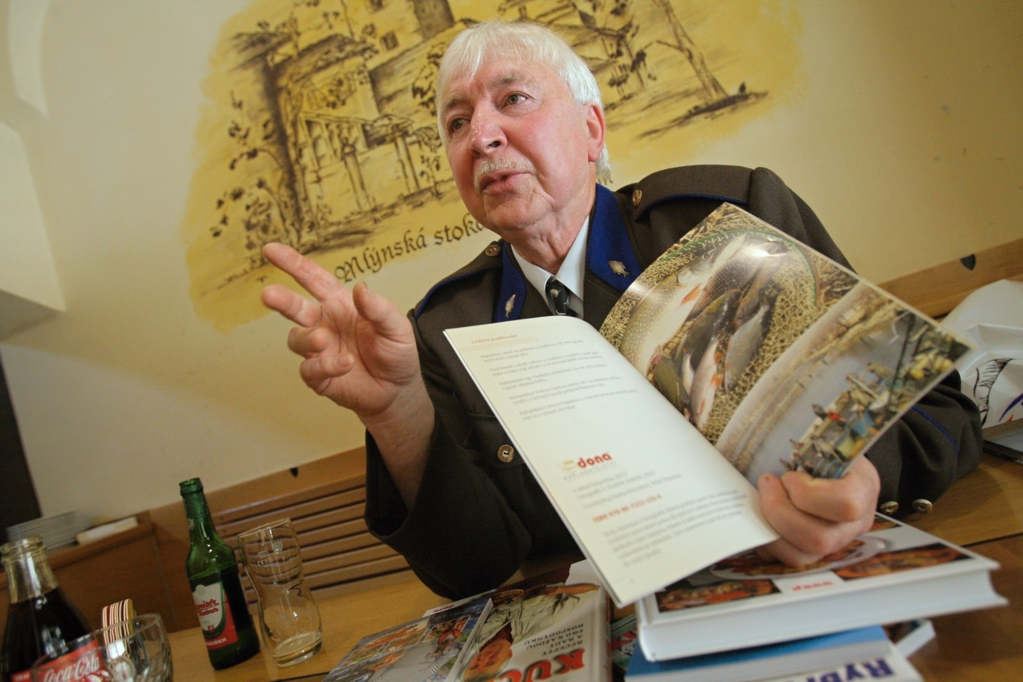 Miloš Štěpnička, autor knih o rybách