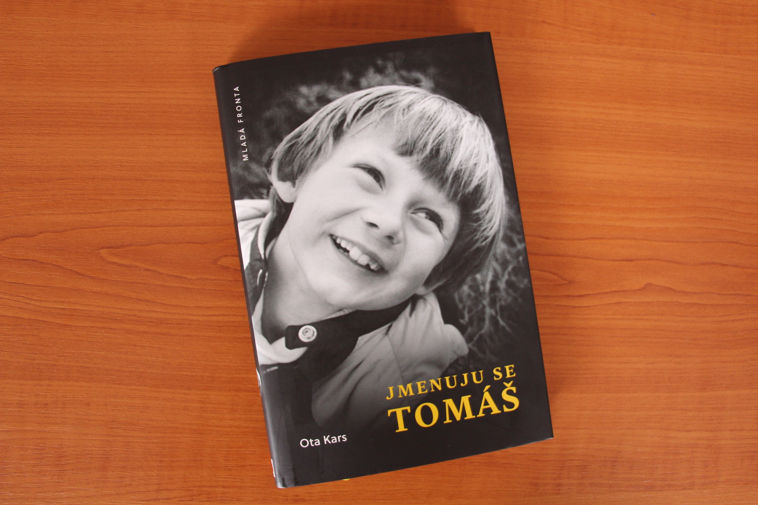 Kniha Jmenuju se Tomáš, kterou napsal Ota Kars