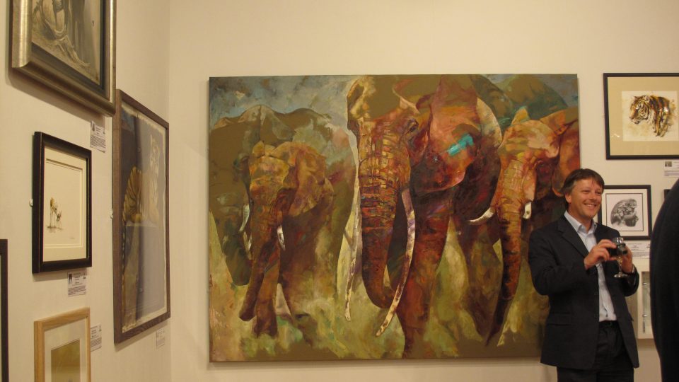 Českou malířku Radu Tesaro Kirby asi nejvíc proslavily obrazy s africkými motivy