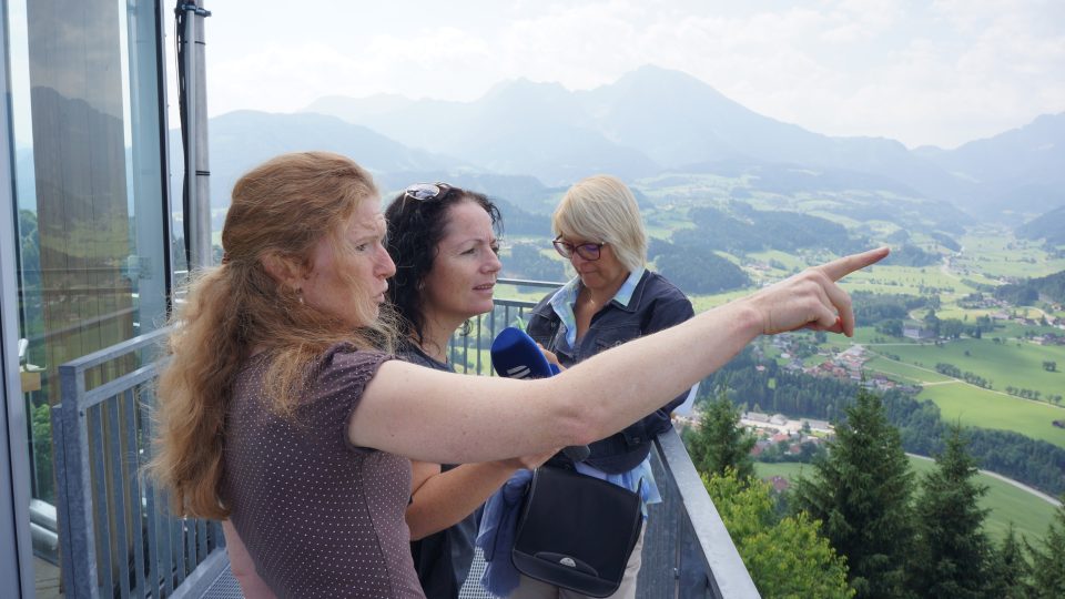 Panoramatická věž na Wurbauerkogel v Horním Rakousku nabízí ojedinělý výhled