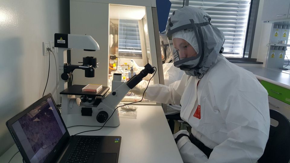 Nové laboratoře pro parazitology v Biologickém centru Akademie věd v Českých Budějovicích