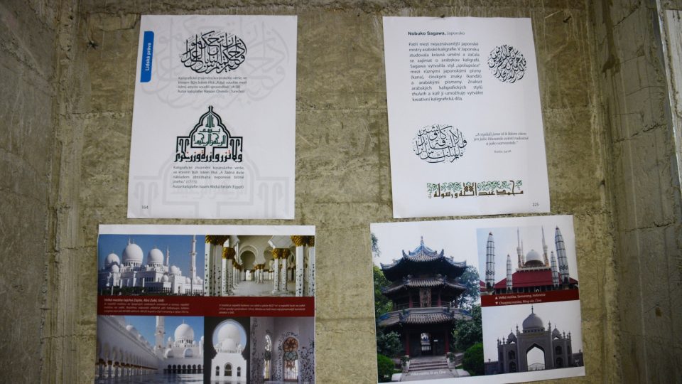 Muslimská architektura a kaligrafie