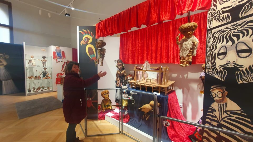 Loutky, marionety a javajky vystavuje Jihočeské muzeum v Českých Budějovicích