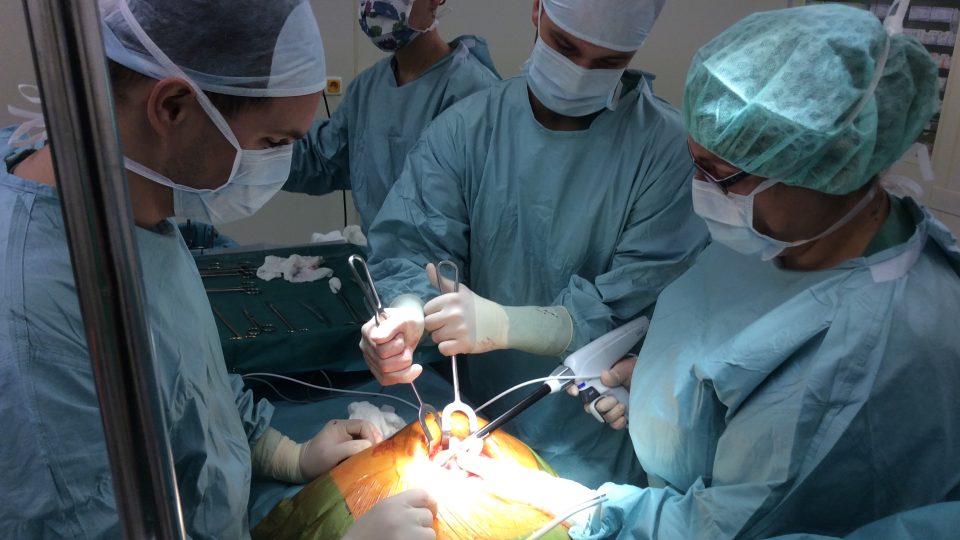 Operace nádoru v písecké nemocnici
