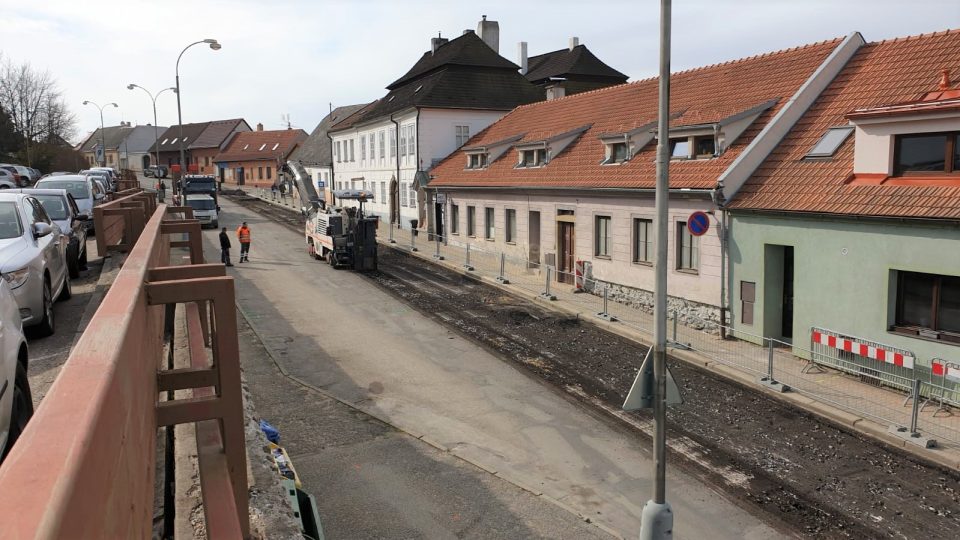 V Jindřichově Hradci začala rekonstrukce další části Václavské ulice