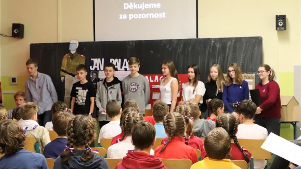 Projektový den k 30. výročí Sametové revoluce na Gymnáziu Česká v Českých Budějovicích