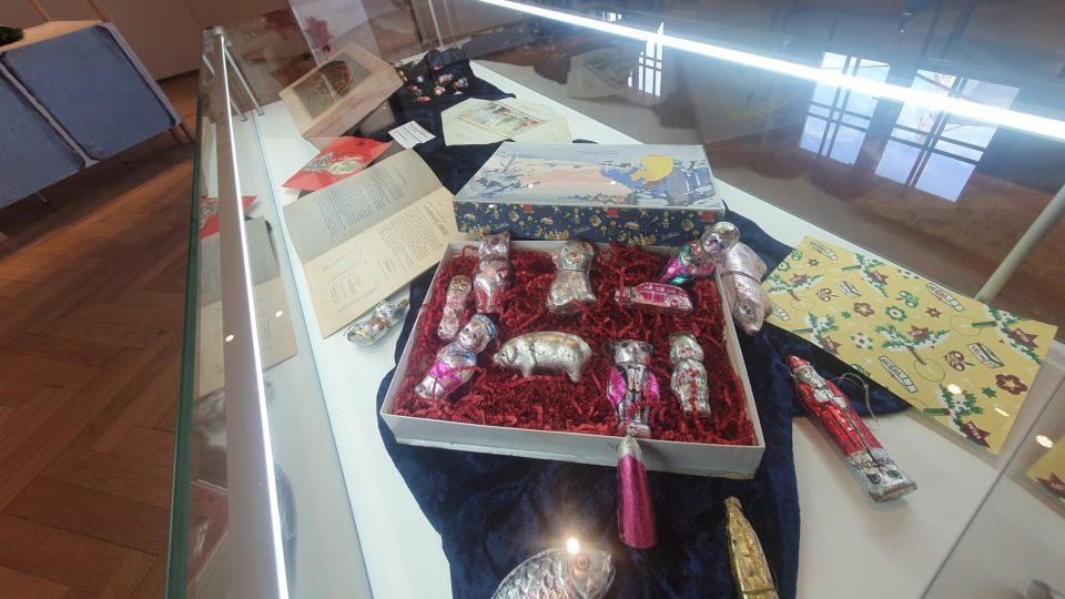 Výstava Vánoce v čokoládě v Jihočeském muzeu v Českých Budějovicích