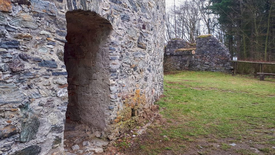 Původní vchod do věže