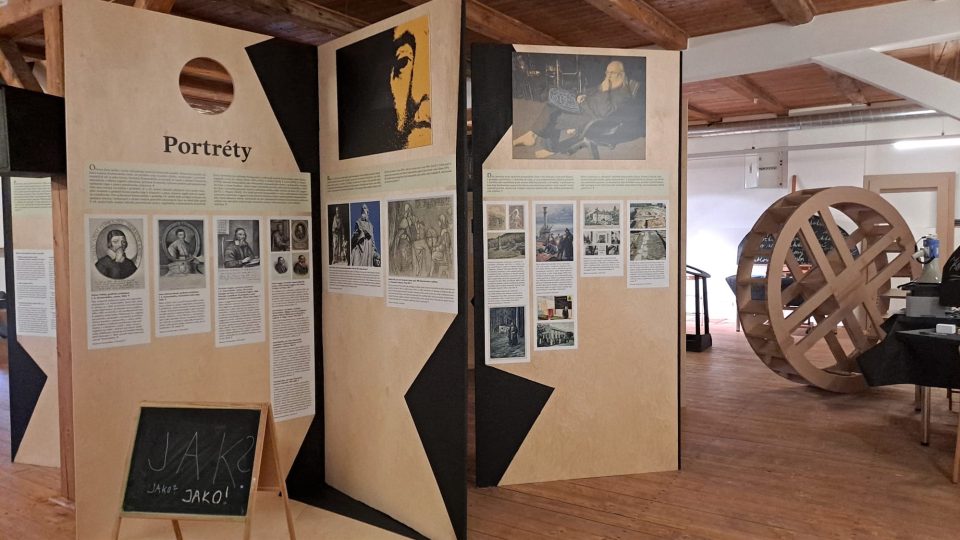 V kreativní laboratoři písecké Sladovny vzniká výstava o Janu Amosovi Komenském