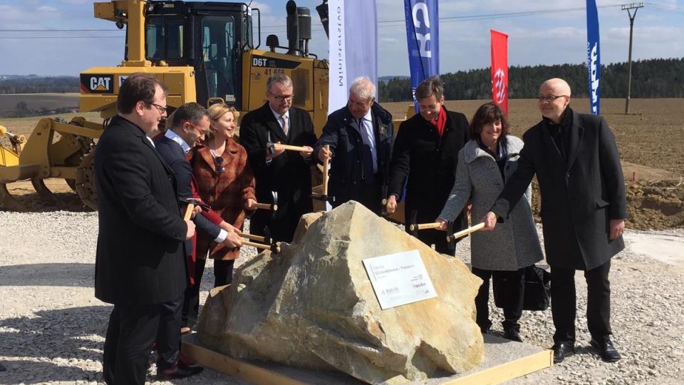 Zahájení stavby dálnice D3 v úseku Hodějovice – Třebonín