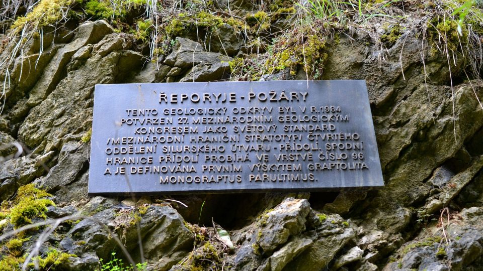 Informační tabule s důležitými údaji