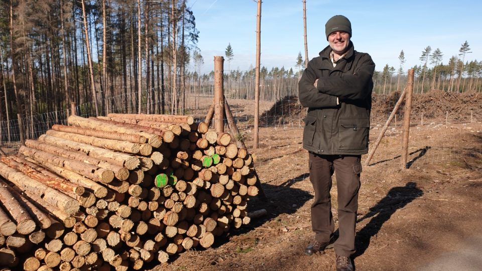 Vlastimil Pekárek má sedm hektarů lesa. Kůrovcová kalamita zaměstnává celou jeho rodinu