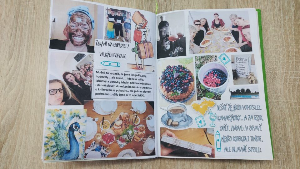 Originální zážitkové deníky si vyrábí českobudějovická kreativní publicistka Monika Brýdová