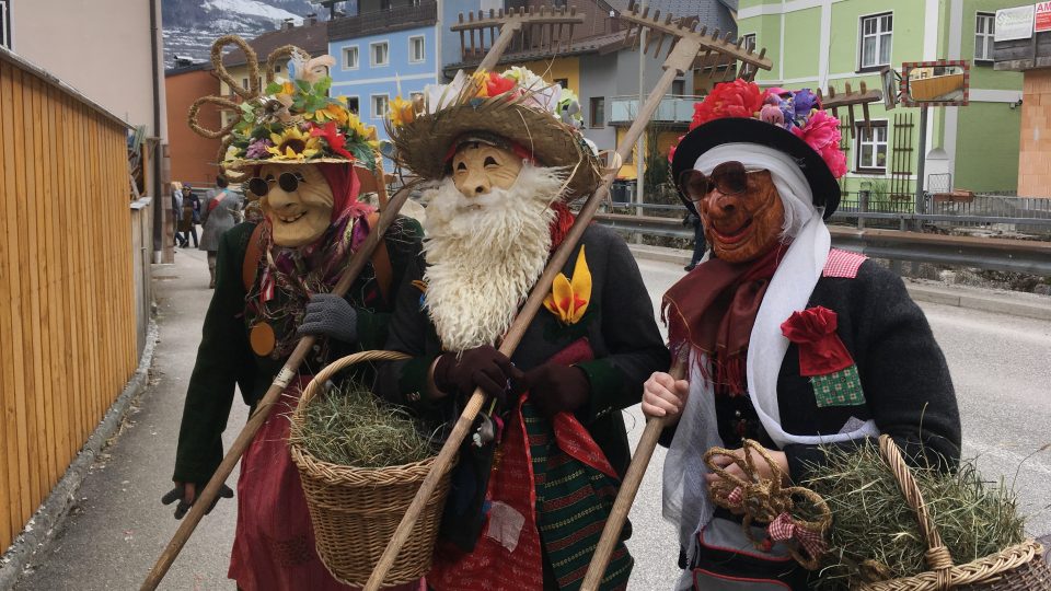 Masopustní průvod hadrníků v hornorakouském Ebensee je zapsaný v seznamu nehmotného dědictví UNESCO