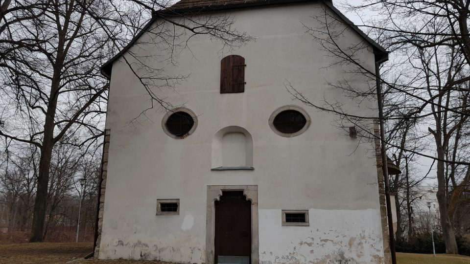 Hornický kostelík sv. Jana Křtitele v Jihlavě, hlavní vchod