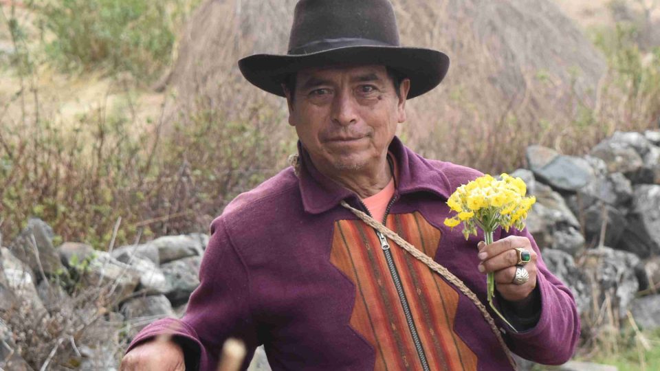Několik dnů byl průvodcem Pavla Chlouby po Peru kečuánský stařešina don Sergio