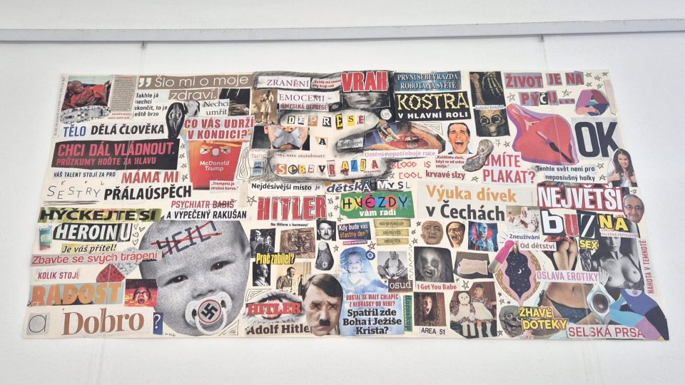 Výstava výtvarné tvorby dětí s psychickými obtížemi na katedře arteterapie Pedagogické fakulty Jihočeské univerzity v Českých Budějovicích