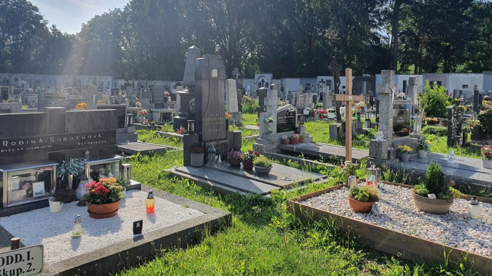 Hřbitov v Českém Krumlově
