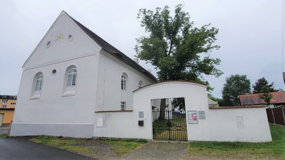 Židovská synagoga v obci Čkyně na Prachaticku