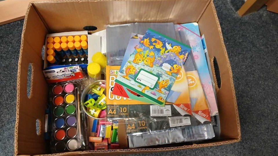 Sbírka školních pomůcek v Jindřichově Hradci