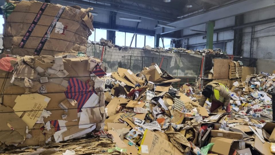 Pobočka společnosti Rumpold, která sváží odpad v Táboře