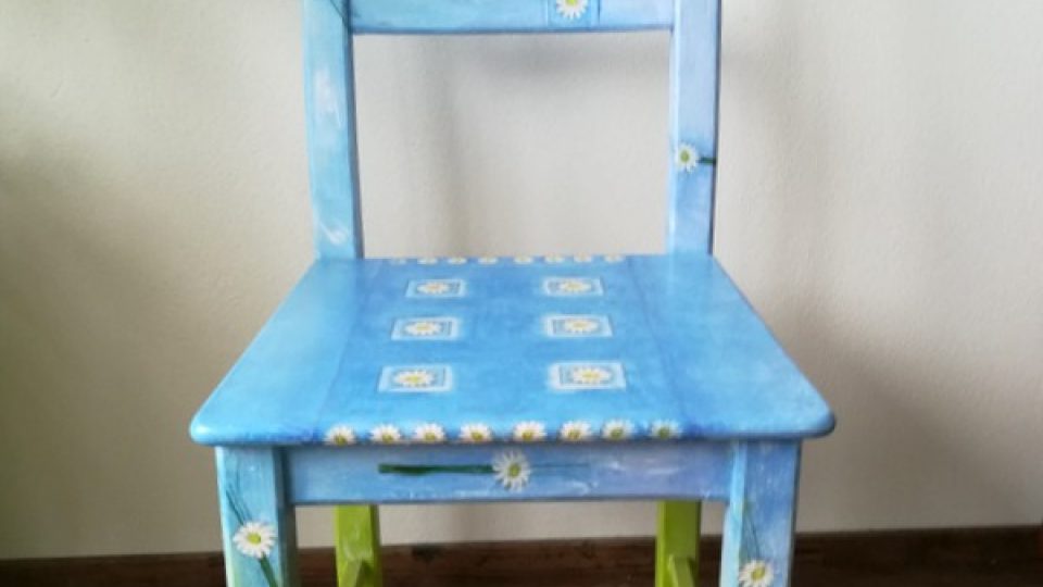 Originální židle Moniky Brýdové