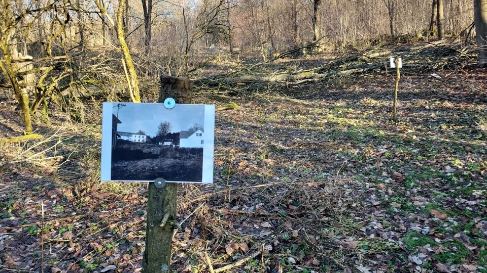 Zaniklá obec Hodonice u Malont na Českokrumlovsku