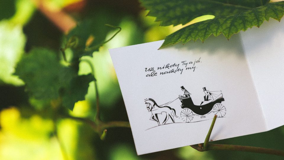 Svatební oznámení