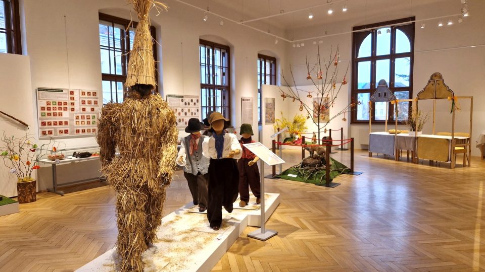 Výstava Velikonoční hry v Jihočeském muzeu v Českých Budějovicích