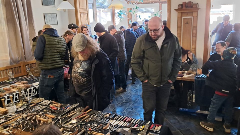 Výstava Nože Plzeň 2025 | foto: Jan Markup, Český rozhlas Výstava Nože Plzeň 2025