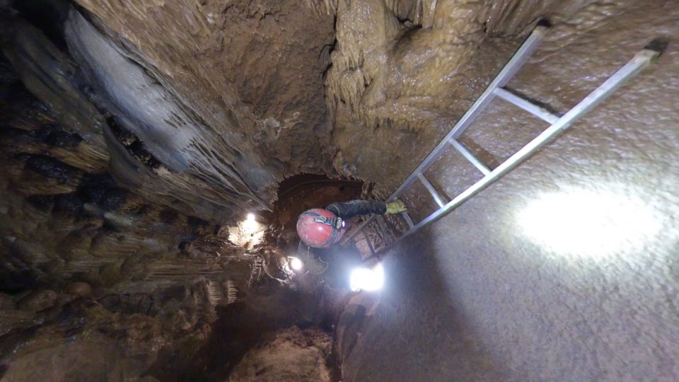 Skenování Koněpruských jeskyní