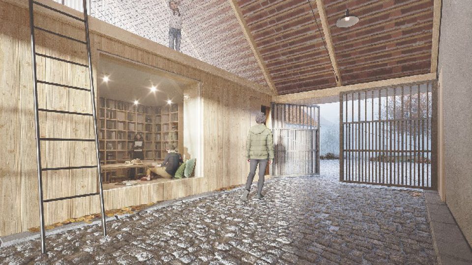Komařice na Českobudějovicku postaví nový spolkový dům podle návrhu Studia Reaktor