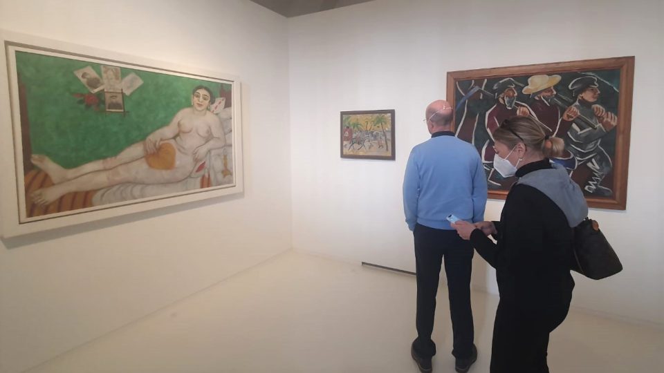 Výstava Malevič a ruská avantgarda v Alšově jihočeské galerii v Hluboké nad Vltavou