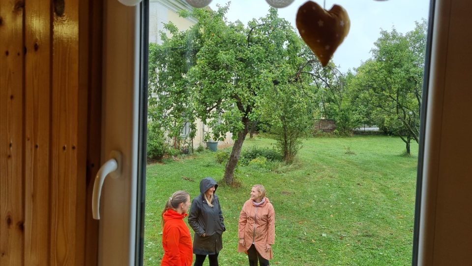 Zázemí lesní třídy mateřské školy v Suchdole nad Lužnicí