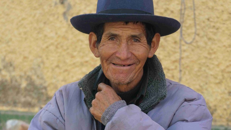 Pavel Chlouba při své expedici do jižní Ameriky navštívil tržiště v peruánském městečku Carhuaz