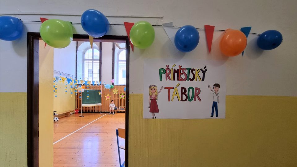 Příměstský tábor pro děti z Ukrajiny na Základní škole Nová v Českých Budějovicích