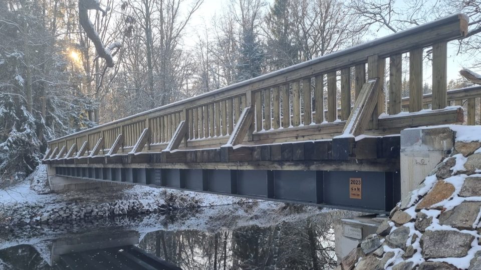 Nový most u Jemčiny na Jindřichohradecku