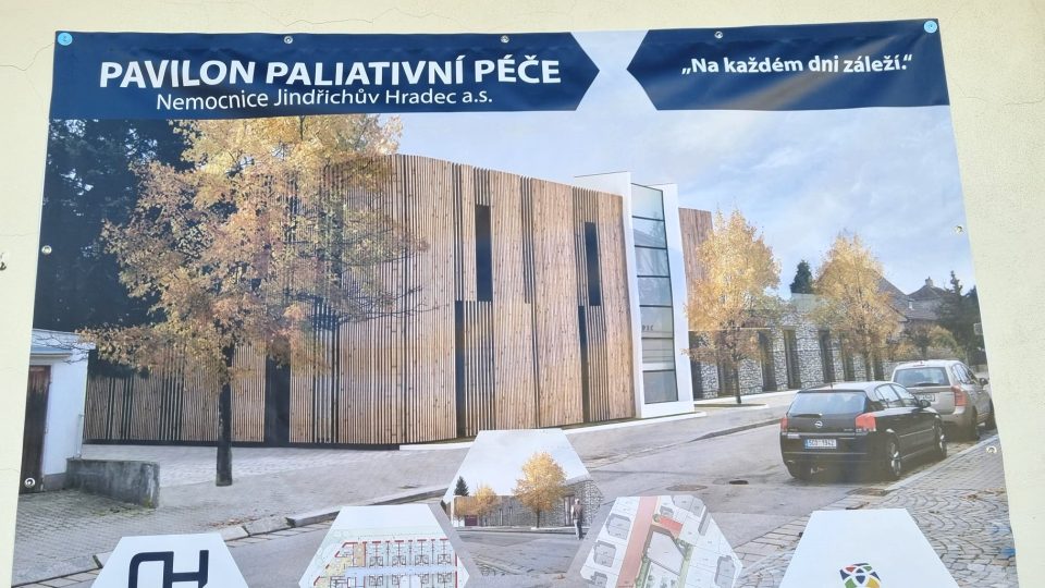 Zahájení stavby pavilonu paliativní péče v Jindřichově Hradci