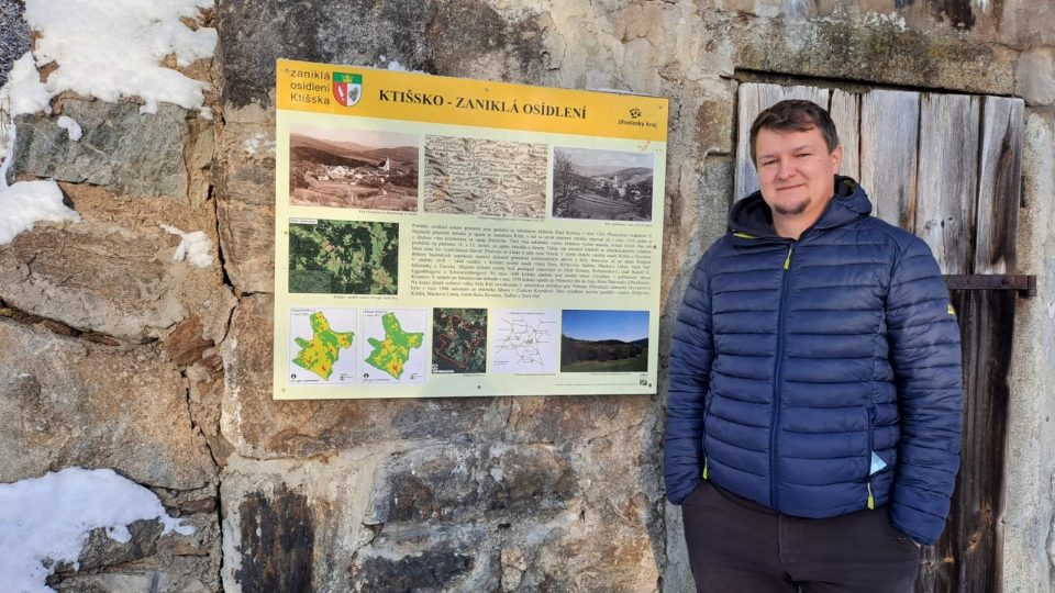 Archeolog Prachatického muzea Jindřich Vágner ze zabývá tématem zaniklých vesnic