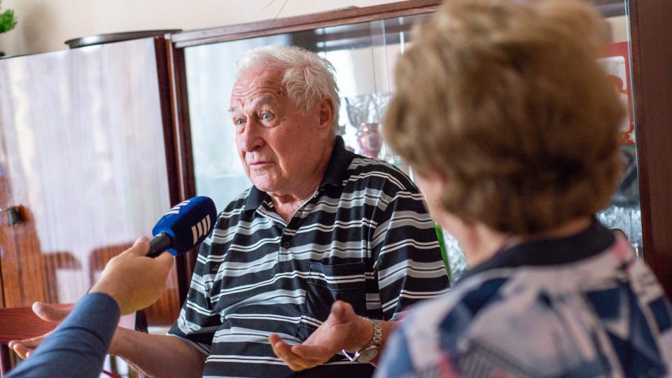 Jiří Henčl vypráví | foto: Jana Volková Jiří Henčl vypráví