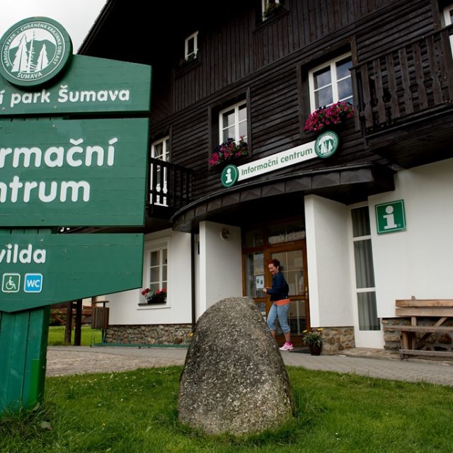 Infocentrum Národního parku Šumava na Kvildě | foto: Jiří Čondl,  Český rozhlas