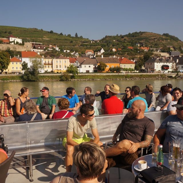 Plavba po Dunaji rakouským údolím Wachau | foto: Mária Pfeiferová,  Český rozhlas