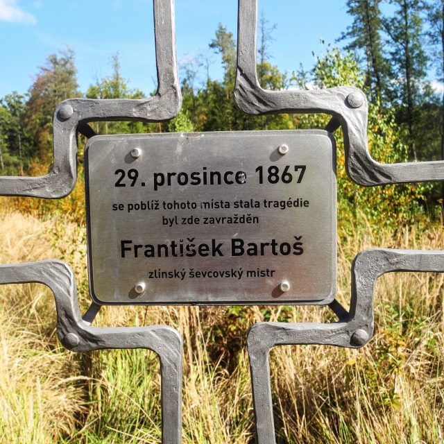 Okolí Hostišové na Zlínsku,  památka na vraždu ševce Bartoše v roce 1867 | foto: Zdeněk Urbanovský,  Český rozhlas