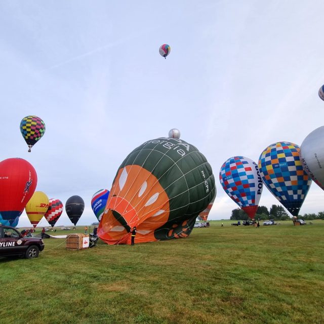 Mistrovství republiky v balónovém létání v Jindřichově Hradci | foto: Eva Musterová Marvanová,  Český rozhlas
