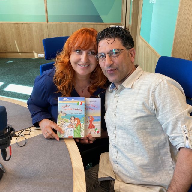 Blanka Malá s partnerem Agostinem | foto: Radka Šubrtová,  Český rozhlas