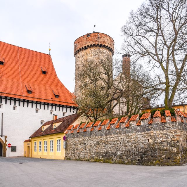 Pozůstatky hradu Kotnov v Táboře | foto: Shutterstock