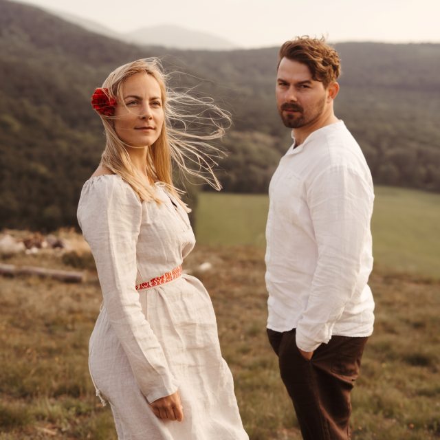 Lenka Novotná a Richard Autner | foto: archiv kapely Colorful People