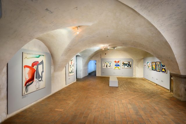 Díla malíře Andreje Bělocvětova v Egon Schiele Art Centru | foto: Egon Schiele Art Centrum
