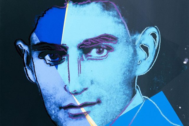 Andy Warhol: Franz Kafka  (z cyklu 10 portrétů Židů 20. století),  1980  | foto: The Andy Warhol Foundation for the Visual Arts / ARS,  New York / DACS,  London