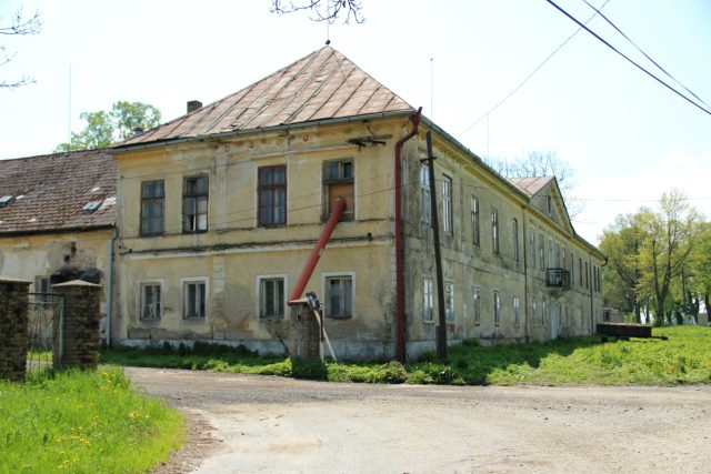 Zámek Dobrohoř při rekonstrukci | foto: Lucie Suchánková Hochmanová,  Český rozhlas